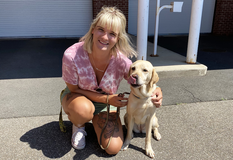 Meredith Narowski and Tessie