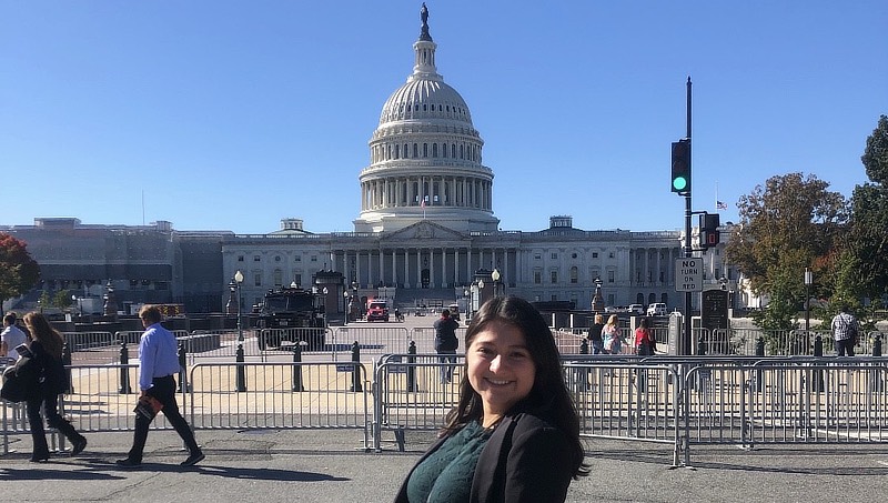 Keyri Ambrocio in Washington, D.C.