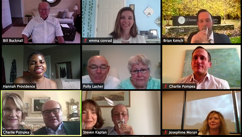 Image of online celebration.