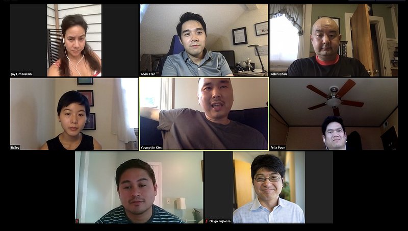 Alvin Tran Zoom meeting