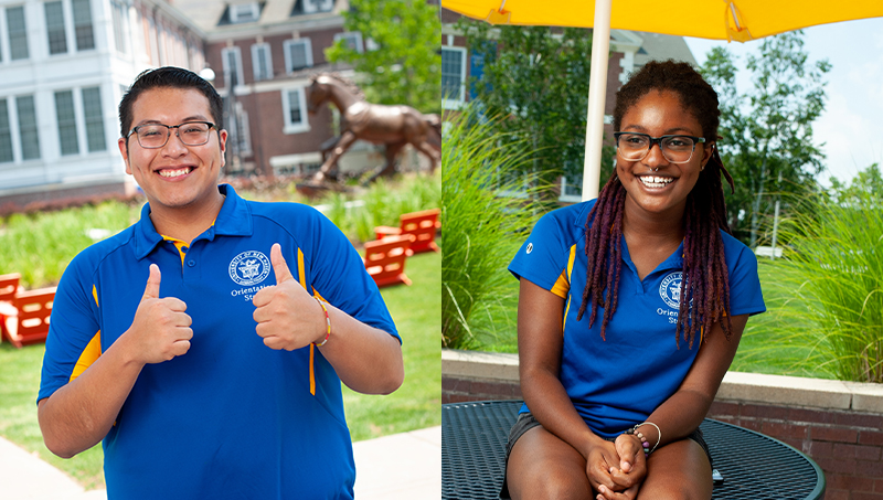 Manuel Cortes-Jimenez ’22 and Kaylie Neal /U+0026#x27;24