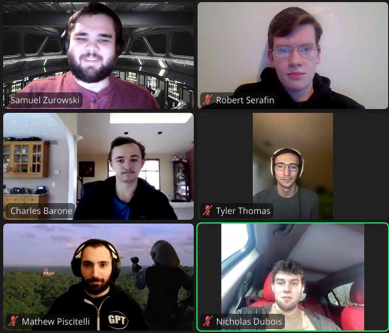 Group image of the members of the University of New Haven’s team.