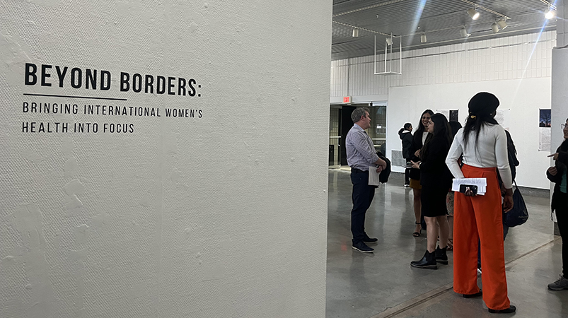 The exhibition was recently showcased at the University’s Seton Gallery.