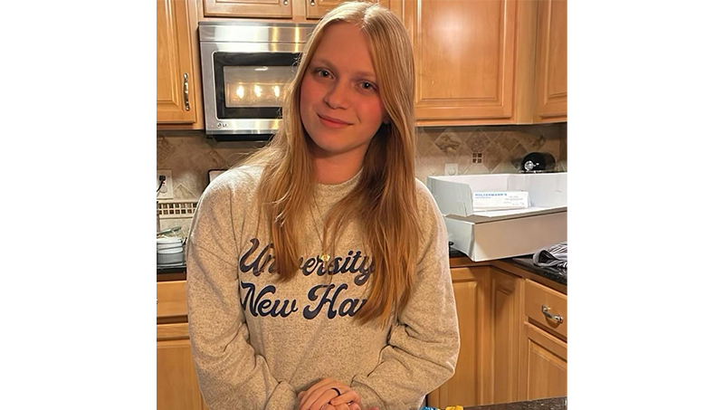 Cloe Wight ’28 is excited to be a Charger.