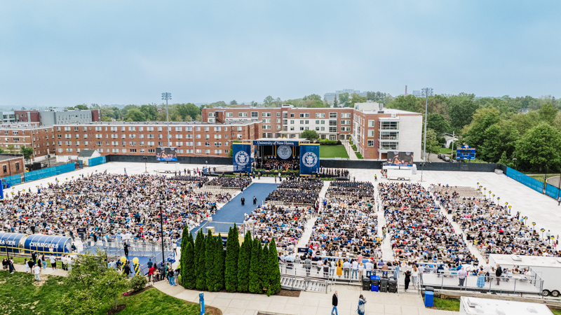 The University awarded more than 1,100 degrees during its undergraduate commencement.