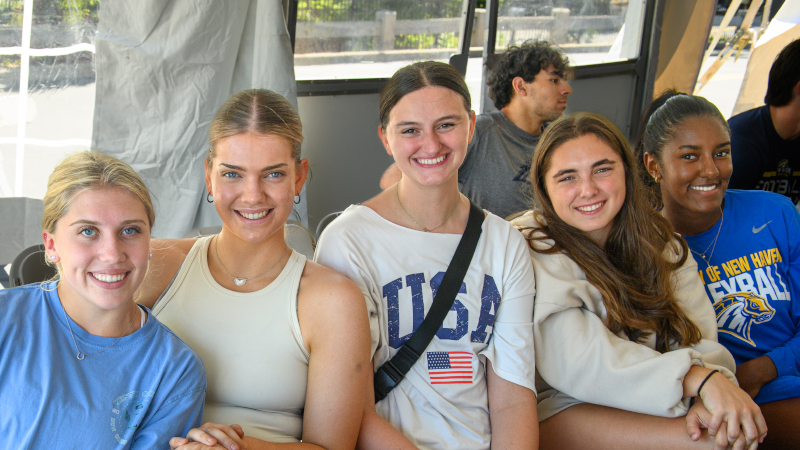 Second-year students attended the Unviersity's inaugural Charge Back program as they looked ahead to ther sophomore year at Charger Nation.