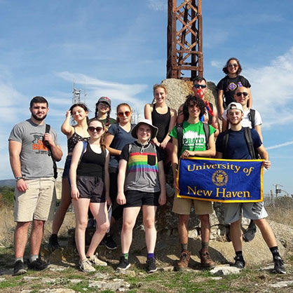 Group after a hike