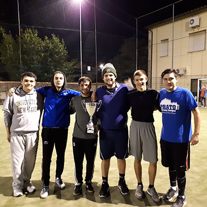 Soccer team group photo