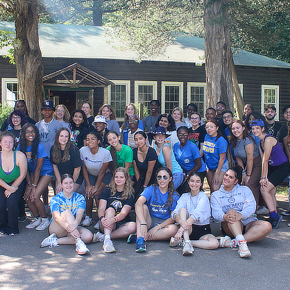 Students at camp