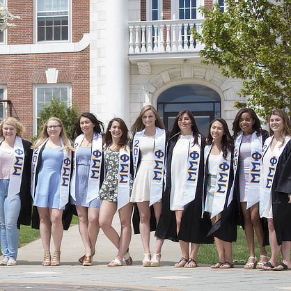 Sorority group photo