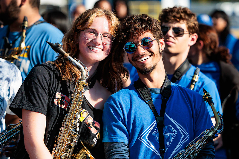 Marching Band members