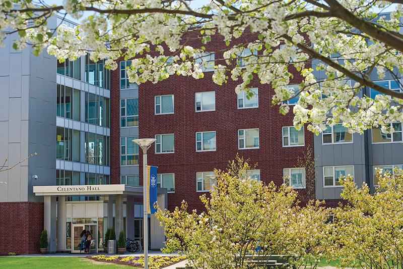 Celentano Hall, exterior